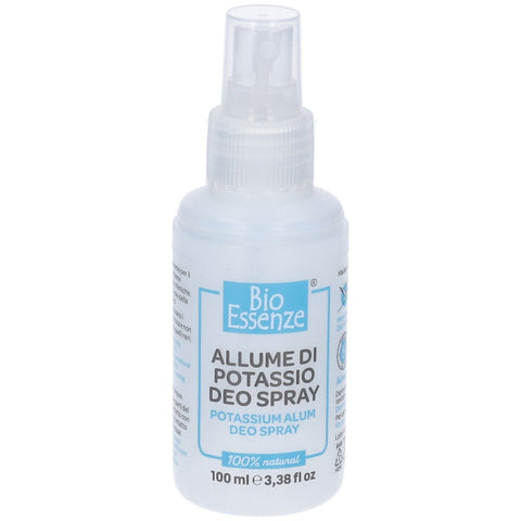 Deo Spray Allume di Potassio 100 ml Bio Essenze