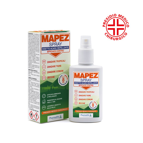 Mapez Spray Antizanzare e Anti Acaro 100 ml Pharmalife