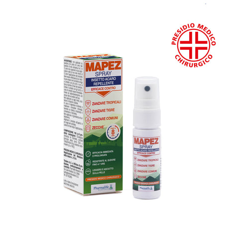 Mapez Spray Minisize Antizanzare e Anti Acaro 20 ml Pharmalife