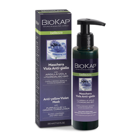 Maschera Viola Anti-giallo 150 ml Biokap Bios Line