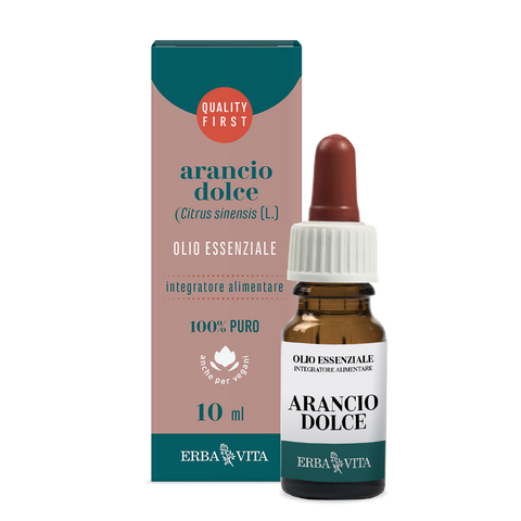 Olio Essenziale di Arancio Dolce 10 ml Erba Vita
