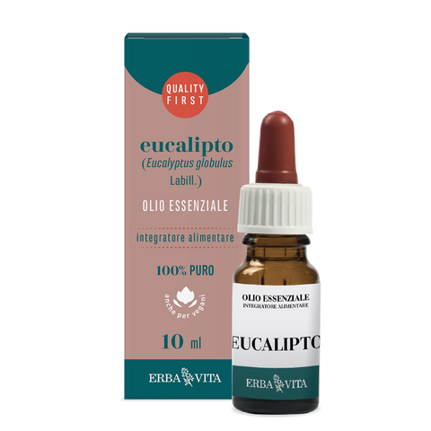 Olio Essenziale di Eucalipto 10 ml Erba Vita