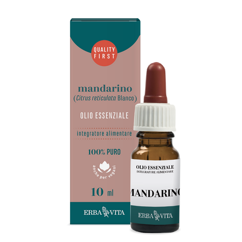 Olio Essenziale di Mandarino 10 ml Erba Vita