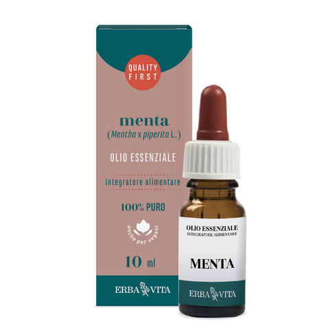 Olio Essenziale di Menta Piperita 10 ml Erba Vita