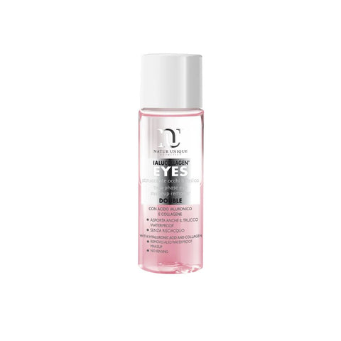 Struccante Occhi Bifasico Double Ialucollagen Eyes 100 ml Natur Unique