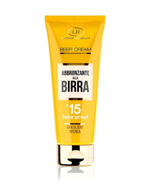 Abbronzante alla Birra Protezione 15 Beer Cream 100 ml L.R. Wonder Company