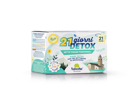 Tisana Valverbe 21 Giorni DETOX BIO 21 bustine Bio