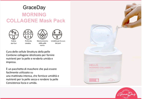 GRACE DAY COLLAGENE - cofanetto con 30 maschere viso in tessuto