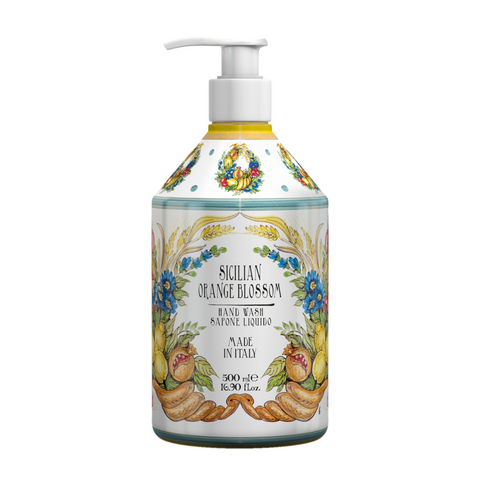 Sapone Mani Sicilian Orange Blossom Le Maioliche 500 ml Rudy