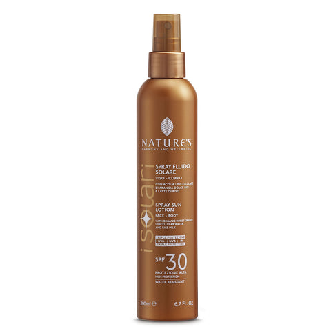 Spray Fluido Solare SPF 30 200 ml Nature’s Bios Line