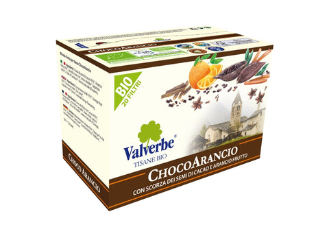 Tisana ChocoArancio 20 filtri Bio Valverbe