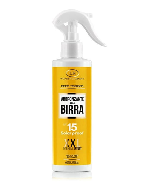 Abbronzante alla Birra Protezione 15 Beer Trigger 150 ml L.R. Wonder Company