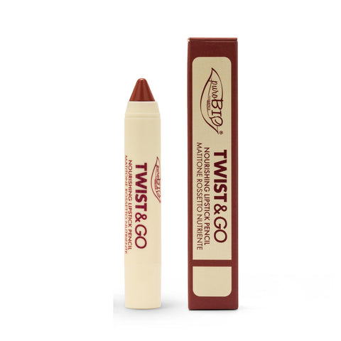TWIST & GO MATITONE ROSSETTO NUTRIENTE - MALVA SCURO nr 506 - Purobio