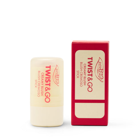TWIST & GO BLUSH CREMOSO STICK nr. 04 - FRAGOLA 5 gr PuroBio