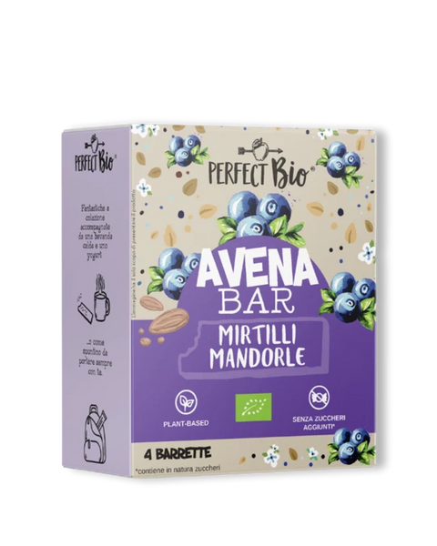 Barretta AVENA BIO MIRTILLI MANDORLE (4x35gr) - PERFECT Bio