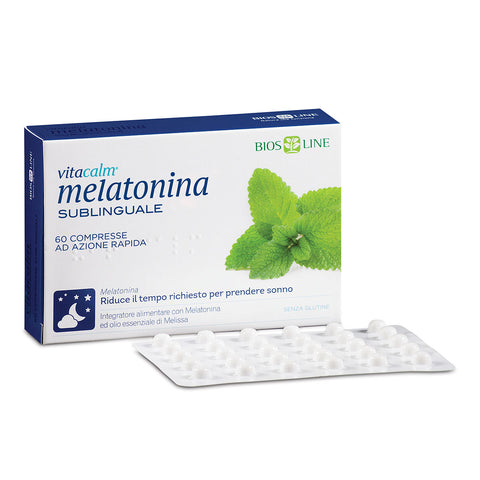 VitaCalm Melatonina Sublinguale 120 compresse Bios Line