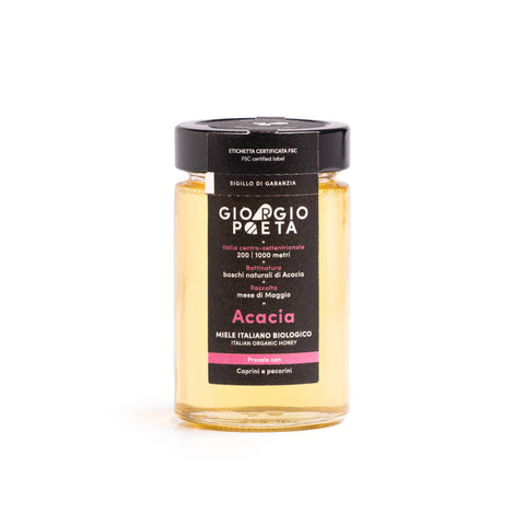 Miele di Acacia biologico Italiano 250 gr - Giorgio Poeta