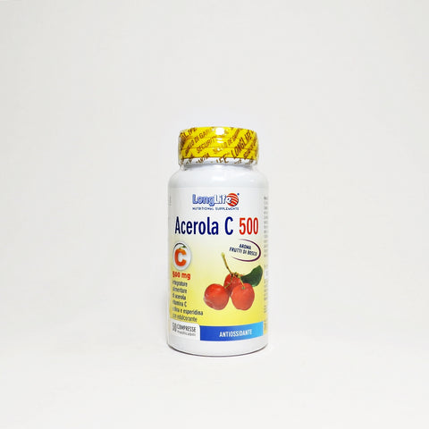 Acerola C 500 30 compresse Long Life