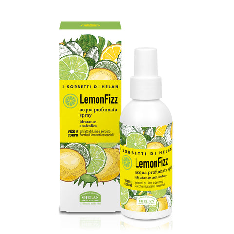 LemonFizz Acqua profumata Spray idratante 100 ml I Sorbetti di Helan