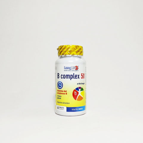 B Complex 50 60 tavolette Long Life