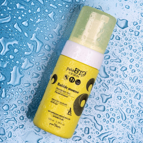 Bubble Mousse Detergente Viso 100 ml Purobio