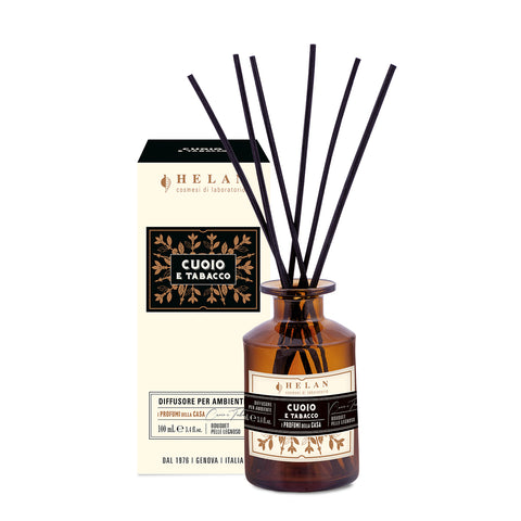 Diffusore per Ambiente Cuoio e Tabacco 100 ml Helan