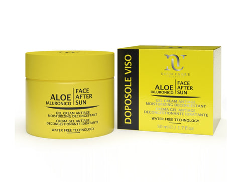 Aloe Ialuronico Sun 72 Crema Doposole viso 50 ml Natur Unique