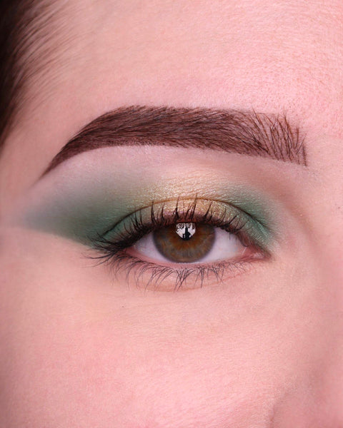 LONG LASTING – EYEDUO PENCIL - 102L  Oro / Verde Muschio - Purobio
