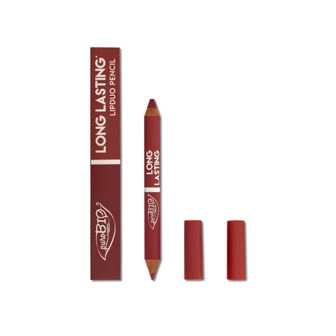 LONG LASTING – LIPDUO PENCIL - 104L - Nude Rosato Chiaro - Purobio