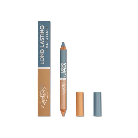 LONG LASTING – EYEDUO PENCIL - 101L Carta da zucchero / Madreperla - Purobio