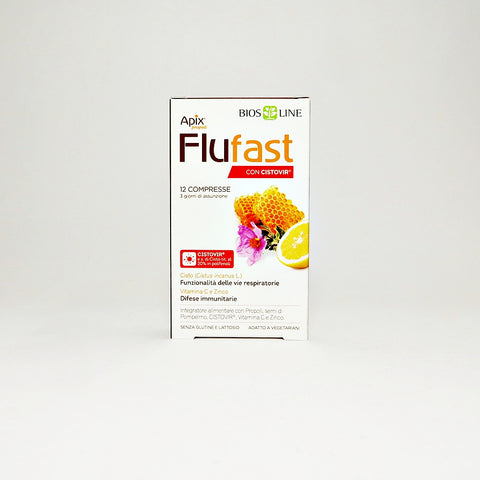 Flufast con Cistovir® Apix® Propoli 12 compresse Bios Line