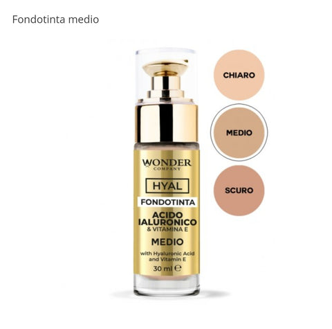 Fondotinta Hyal Medio 30 ml Wonder Company