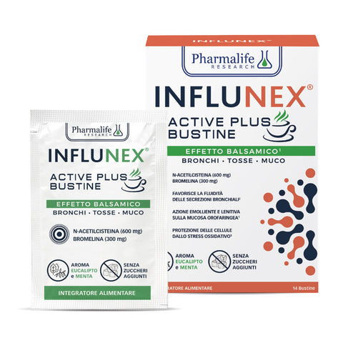 Influnex Active Plus Balsamico 14 Bustine Pharmalife