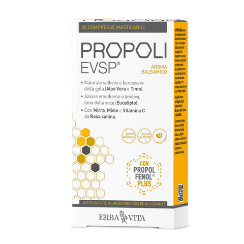 Propoli 30 Compresse masticabili EVSP Erba Vita