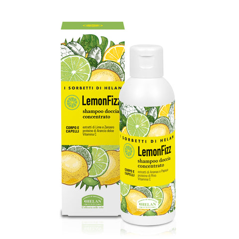 LemonFizz Shampoo Doccia concentrato 150 ml I Sorbetti di Helan