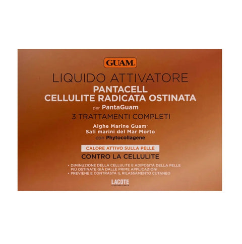 Liquido Attivatore Pantacell Cellulite Radicata Ostinata RICARICA 3 CONFEZIONI Lacote-Guam