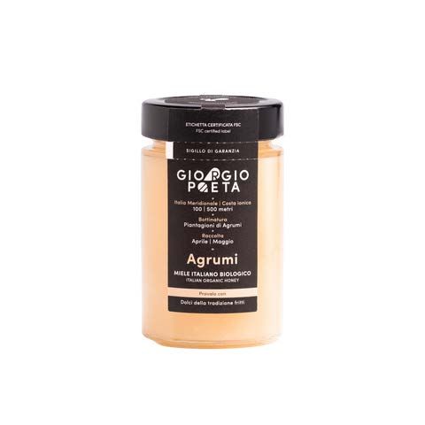 Miele di Agrumi biologico Italiano 250 gr - Giorgio Poeta