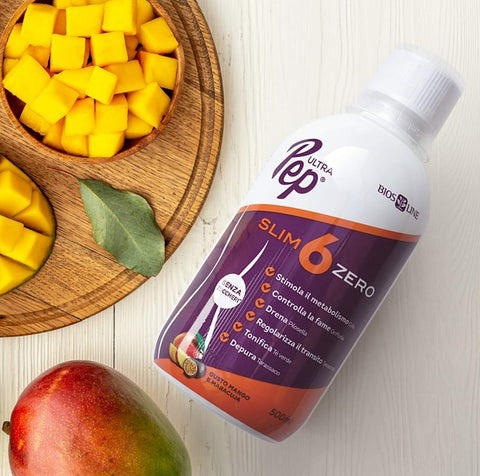 Pep Slim 6 Zero 500 ml gusto Mango e Maracuja Bios Line