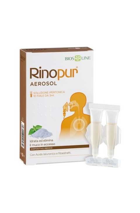Rinopur Aerosol 10 fiale da 2 ml Bios Line