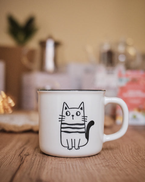 Tazza in Ceramica Family Cat OCCHIETTI 220 ml Himaya