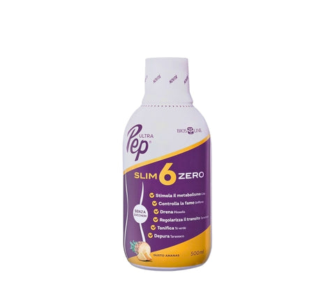 Ultra Pep® Slim 6 ZERO - gusto Ananas - 500 ml Bios Line