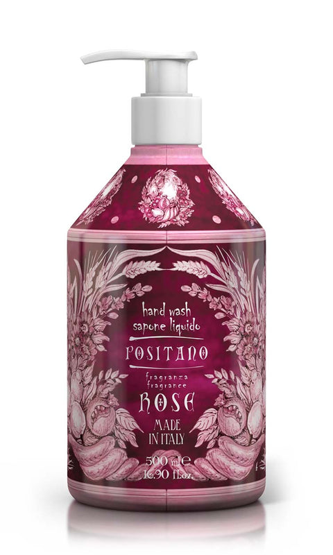 Sapone mani Positano Rose 500 ml Le Maioliche Rudy