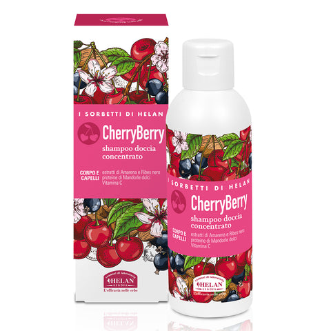 Cherry Berry Shampoo Doccia Concentrato 150 ml i Sorbetti Helan