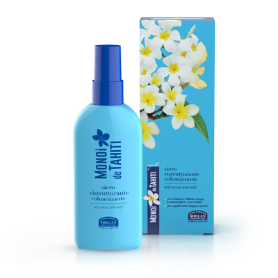 Siero Ristrutturante Volumizzante Spray Monoi de Tahiti 100 ml Helan