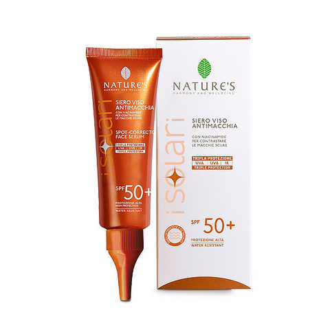 Siero viso antimacchia SPF 50+ Nature's Bios Line