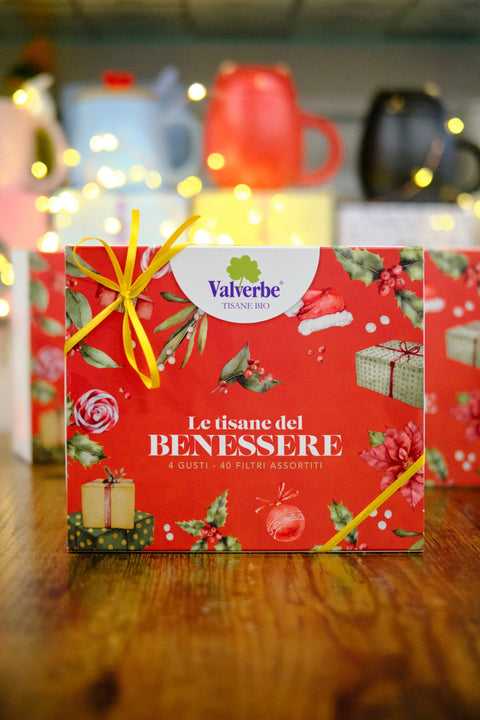 Cofanetto Natale 40 Tisane Bio Valverbe