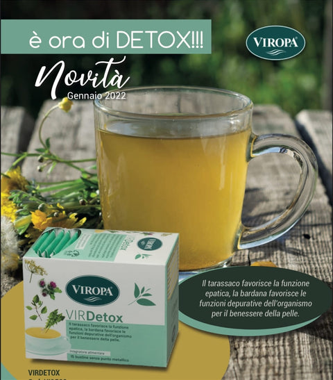 Tisana Vir Detox 15 filtri Viropa